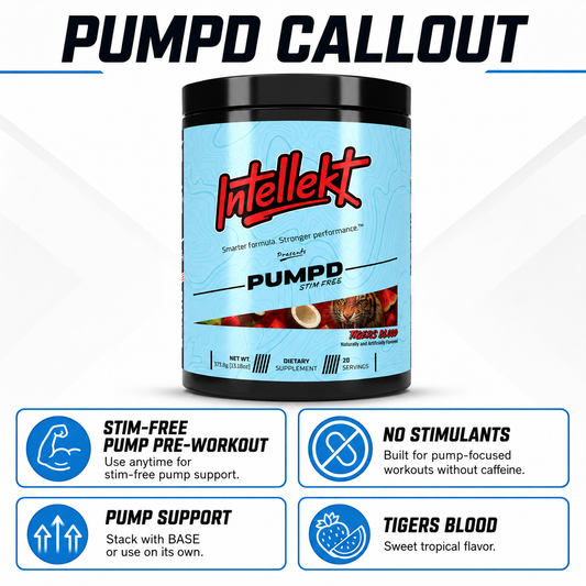 PUMPD — The Stim-Free Pre-Workout That Actually Works