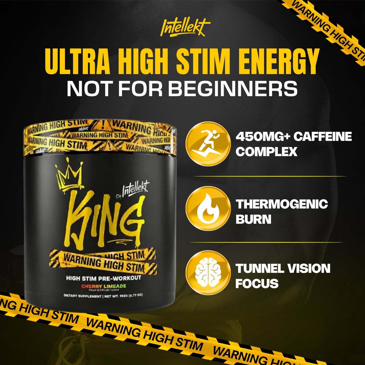 KING ULTRA HIGH-STIM PRE-WORKOUT POWDER
