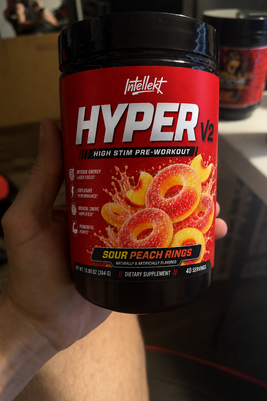 Intellekt HYPER V2 High Stim Pre-Workout (40 Servings)