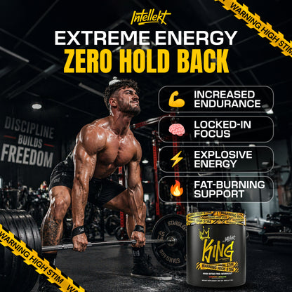 KING ULTRA HIGH-STIM PRE-WORKOUT POWDER