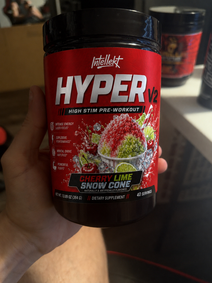 Intellekt HYPER V2 High Stim Pre-Workout (40 Servings)