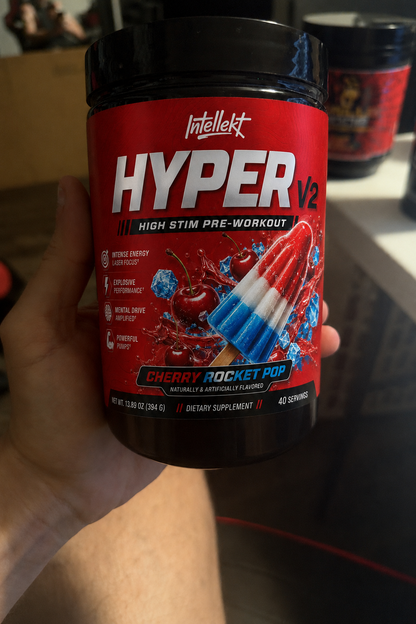 Intellekt HYPER V2 High Stim Pre-Workout (40 Servings)