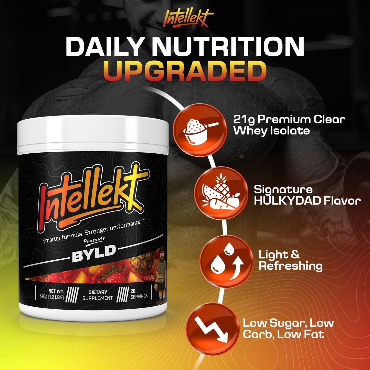 BYLD PROTEIN POWDER | CLEAR WHEY ISOLATE
