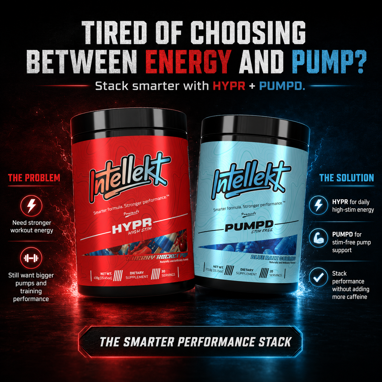 HYPR & PUMPD Stack