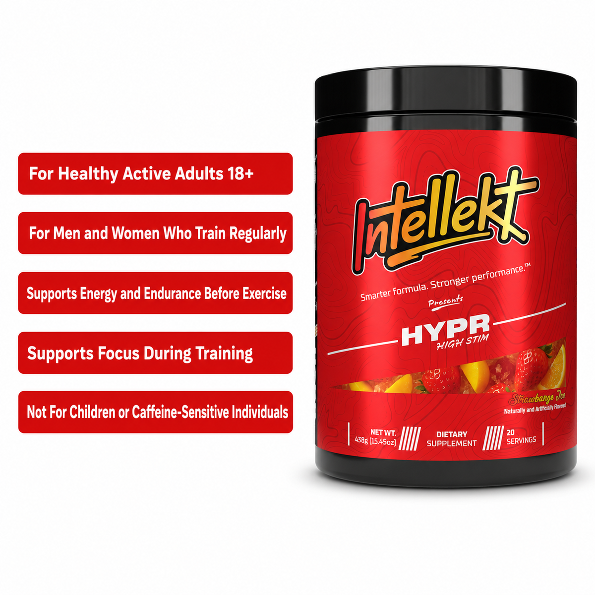 HYPR HIGH-STIM PRE-WORKOUT POWDER