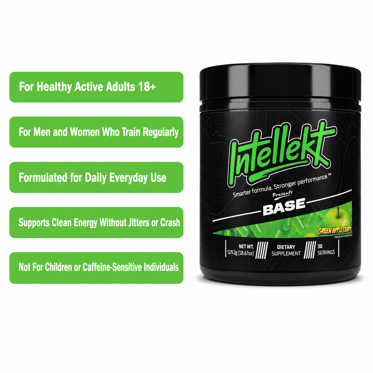BASE DAILY PRE-WORKOUT POWDER