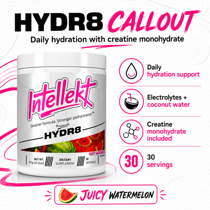 HYDR8 ELECTROLYTE & CREATINE DRINK MIX