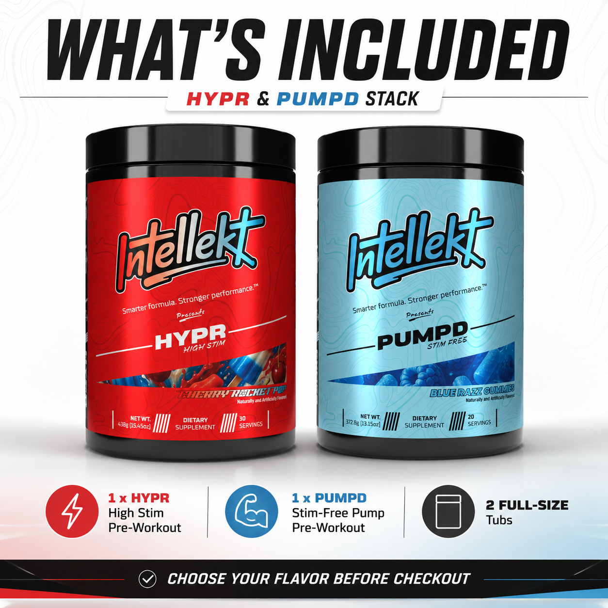 HYPR & PUMPD Stack