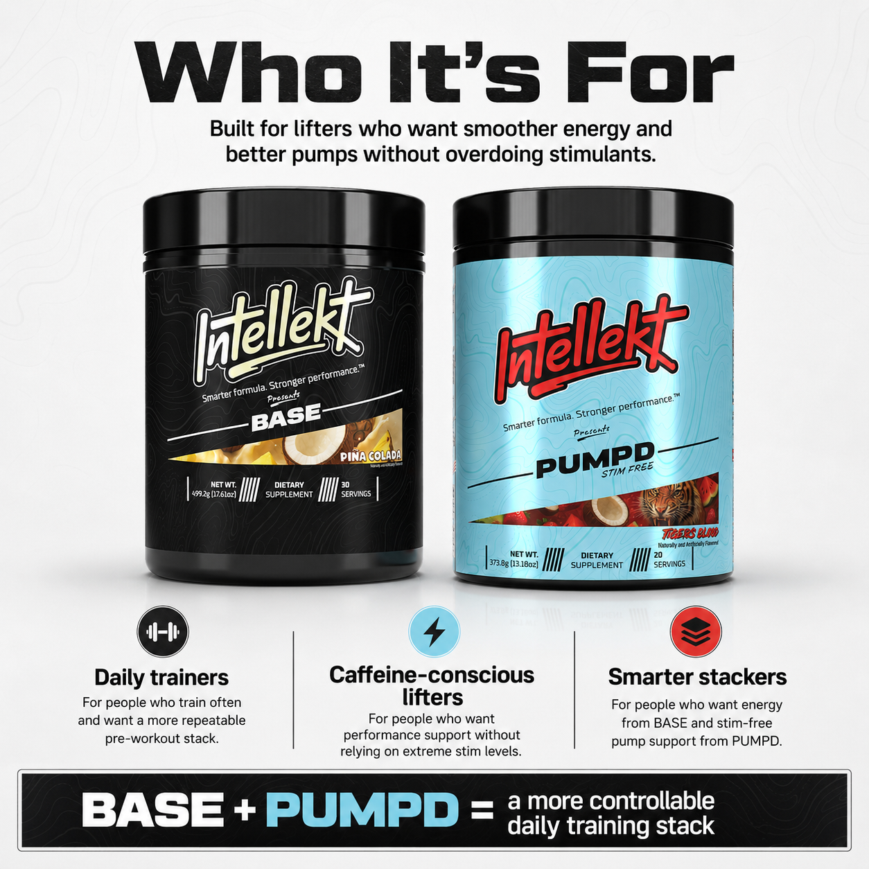 BASE & PUMPD Stack