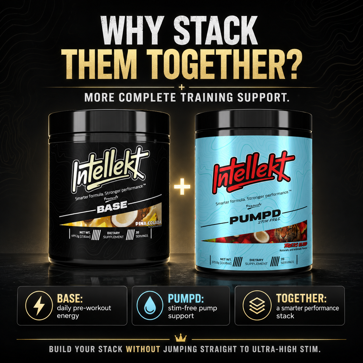 BASE & PUMPD Stack