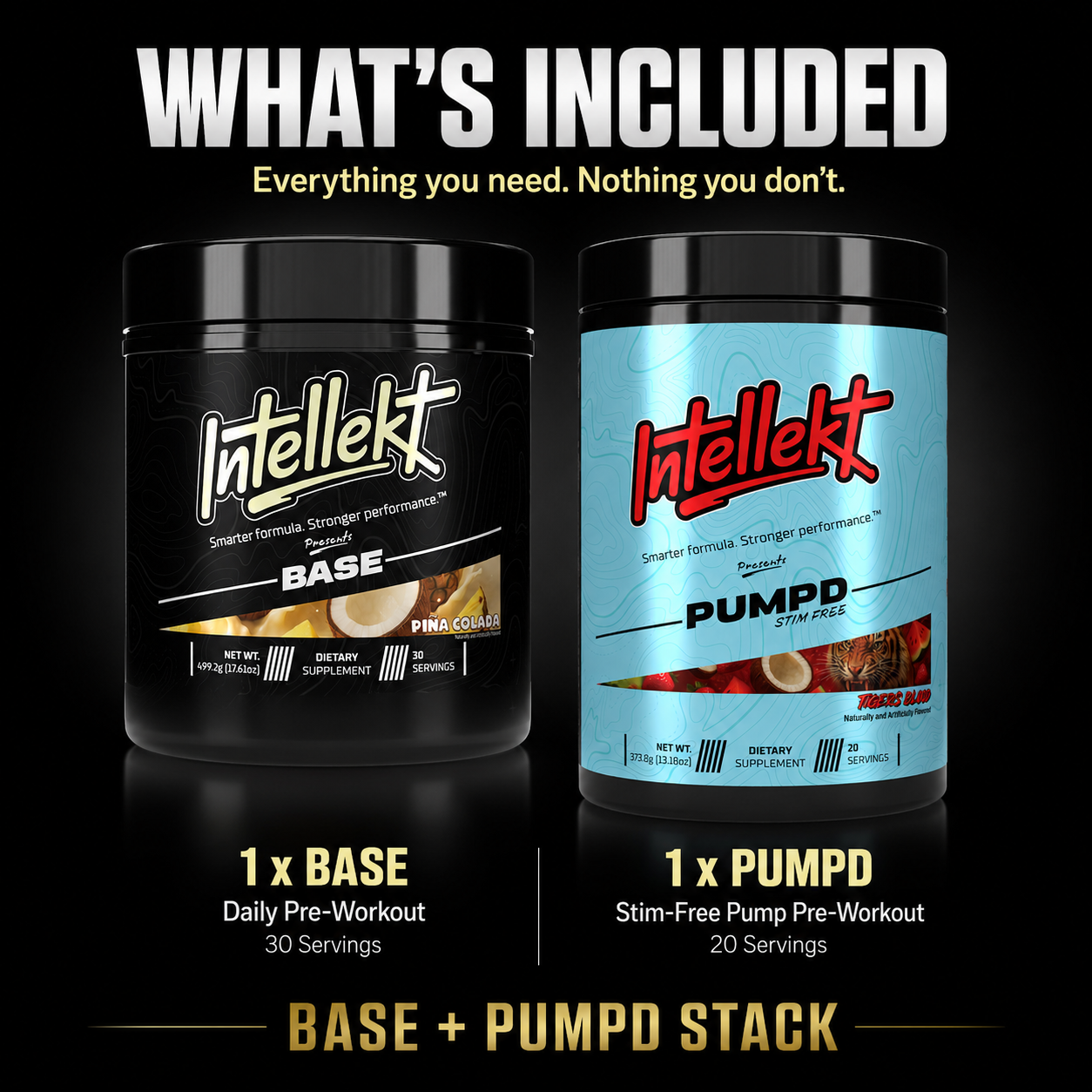 BASE & PUMPD Stack