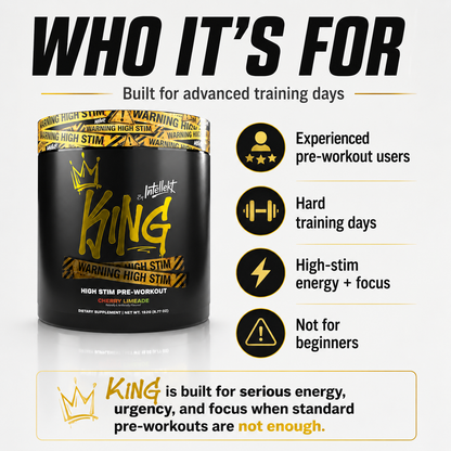 KING ULTRA HIGH-STIM PRE-WORKOUT POWDER