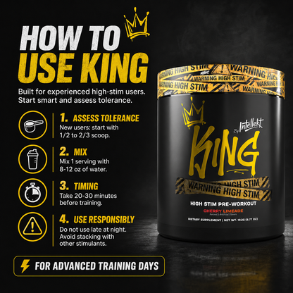 KING ULTRA HIGH-STIM PRE-WORKOUT POWDER