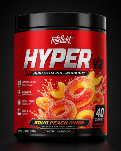 Intellekt HYPER V2 High Stim Pre-Workout (40 Servings)